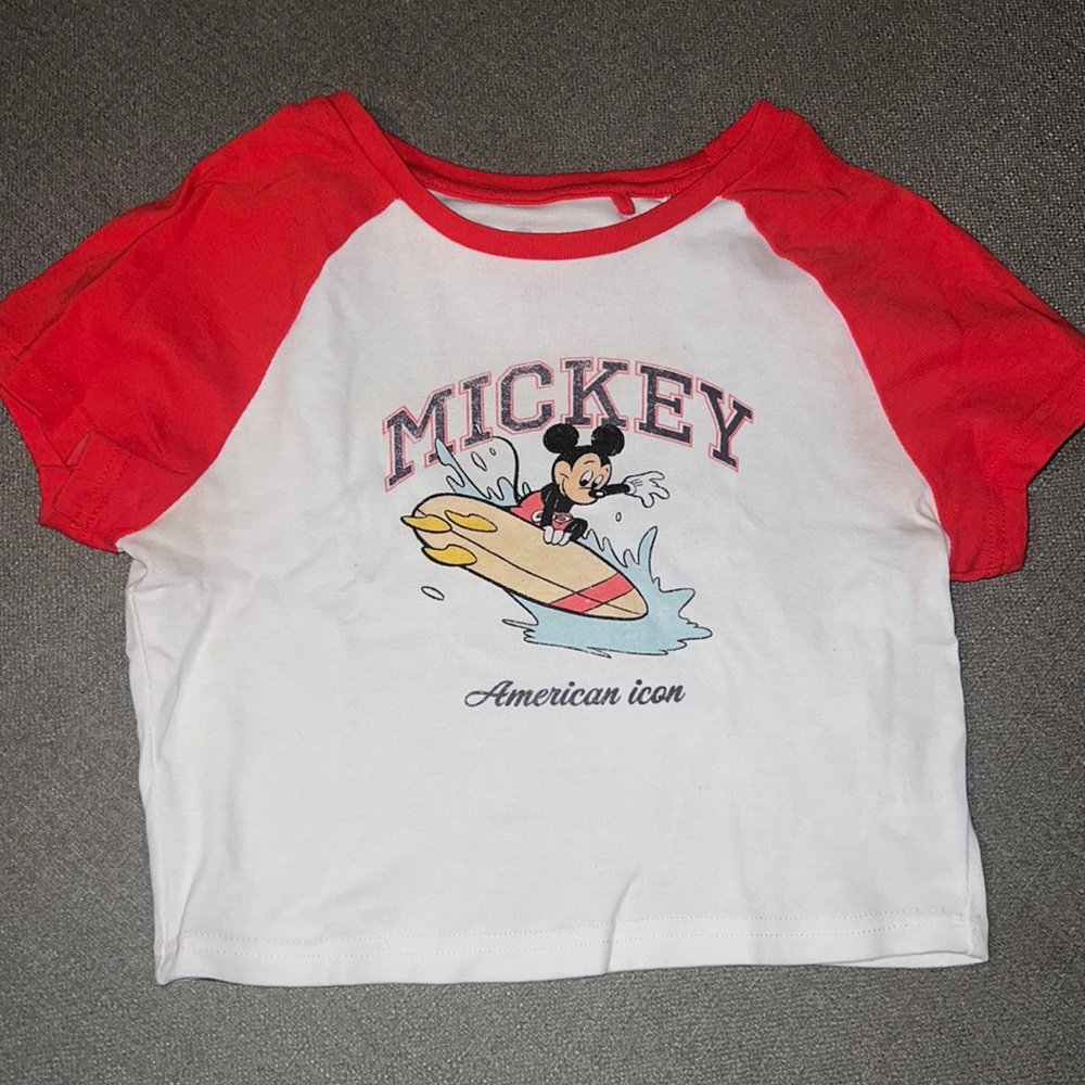 Princess Polly OG Disney Mickey Mouse Crop